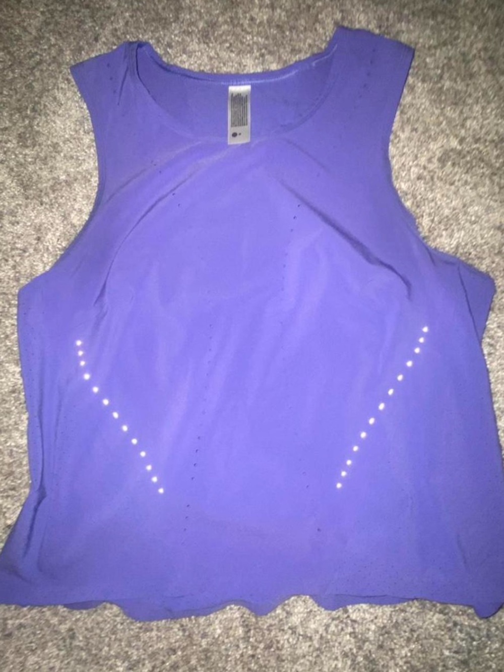 Lululemon Purple Athletic Tank Top